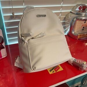 Elegant White Backpack